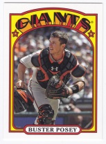 2013 Topps 1972 Mini Buster Posey